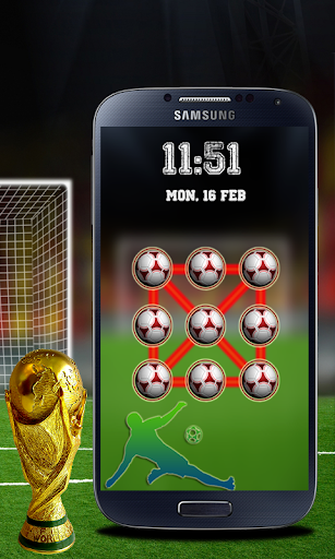 【免費個人化App】足球圖案鎖主題-APP點子