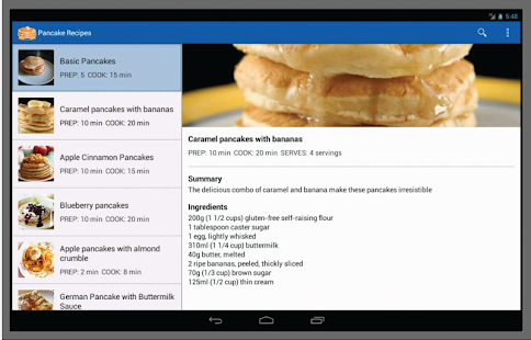 Pancake Recipe Screenshots 0