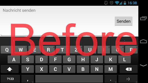 No Fullscreen Keyboard Xposed