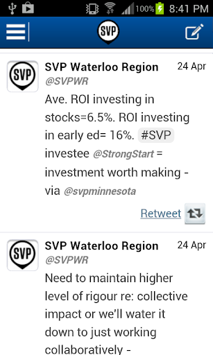 SVP Waterloo Region