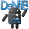Leather Blue CM10 Theme Free icon