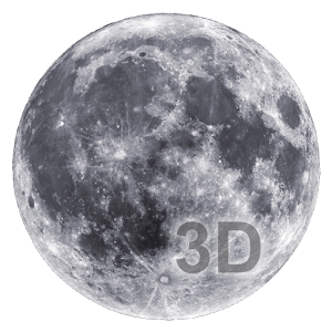 Moon Globe 3D