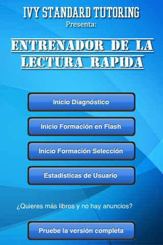 【免費教育App】Spanish Speed Reading Trainer-APP點子