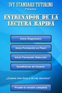 download Spanish Speed Reading Trainer free