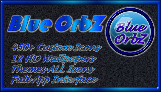 How to mod Blue Orbz Icon Pack 1.0 apk for bluestacks