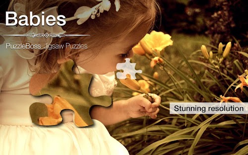Android application Jigsaw Puzzles: Babies screenshort