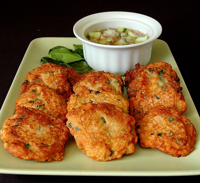 thai fish cakes tableau