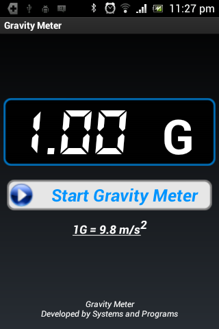 Gravity Meter