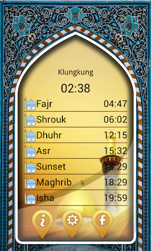 Salaat Timings Alarm