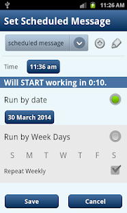 Autoresponder + SMS Scheduler - screenshot thumbnail