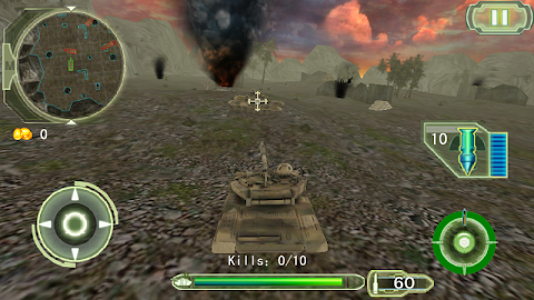 Crazy Fighting Tank 3D-FPSのおすすめ画像3