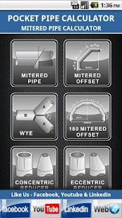 Mitered Pipe Calculator