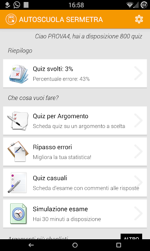 Galileo Quiz Patentino