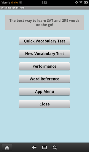 Vocab Builder: SAT-GRE Full