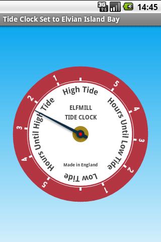 Elfmill Tide Clock Screen 3