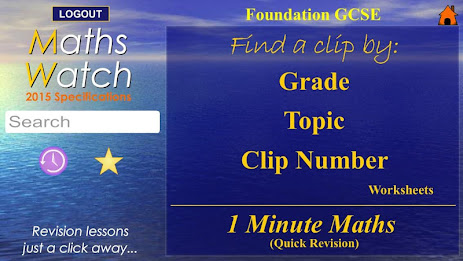 MathsWatch GCSE 2015 Specs poster 7