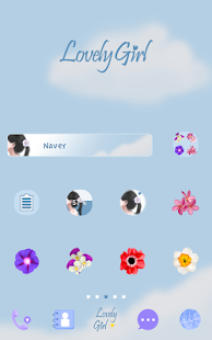 How to install lovely girl dodol theme 4.1 apk for laptop