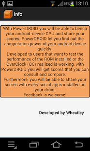 PowerDROID (Bench your DROID) Screenshots 4