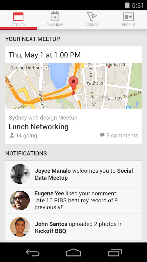 Meetup Make community real Android Apps on Google Play