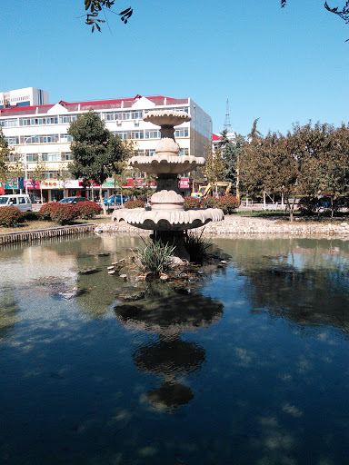 The Fountain of People's Park in Jining