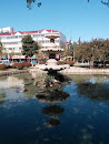 The Fountain of People's Park in Jining