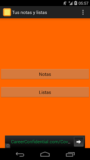 Tus notas y listas