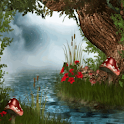 Mushroom River Live Wallpaper
