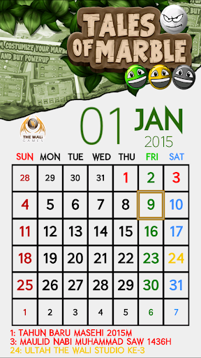Kalender Indonesia 2015
