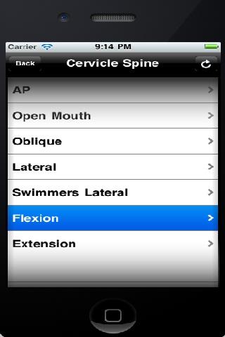 Virtual Radiographer Screen 3