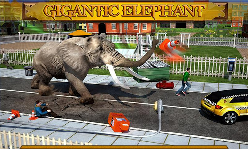 Angry Elephant Attack 3D