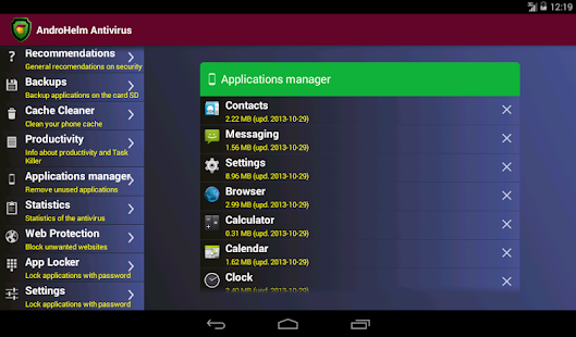 AntiVirus for Android - screenshot thumbnail