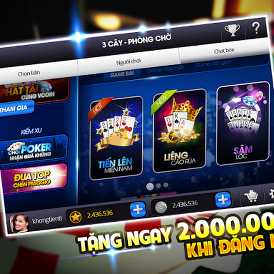 GIỚI THIỆU GAME BA CÂY ONLNE VTC GAME