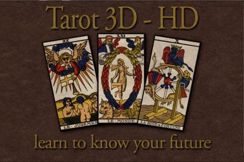Android application Tarot 3D HD screenshort