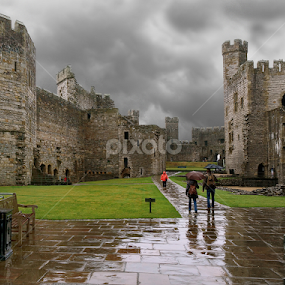 Stormy Day at Caernarfon Castle by Lanis Rossi - Instagram & Mobile Other