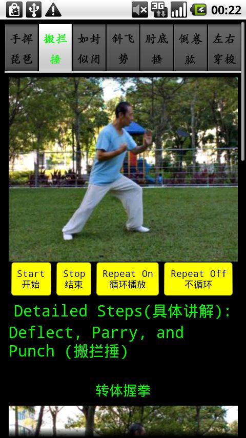 Yang TaiChi40-2杨氏四十式太极拳2 Screen 3