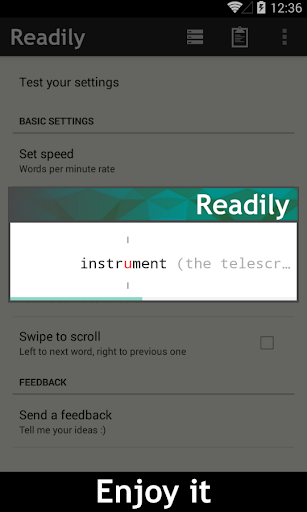 【免費書籍App】Readily - free speed reader-APP點子