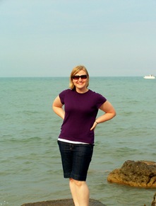 Steph at Beach