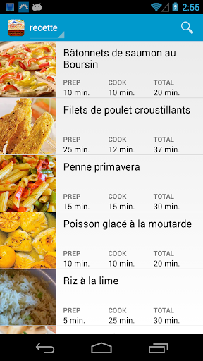 recette simple et rapide 2015