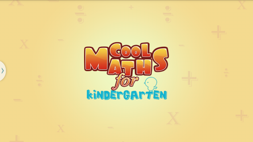 Cool Maths - Kindergarten