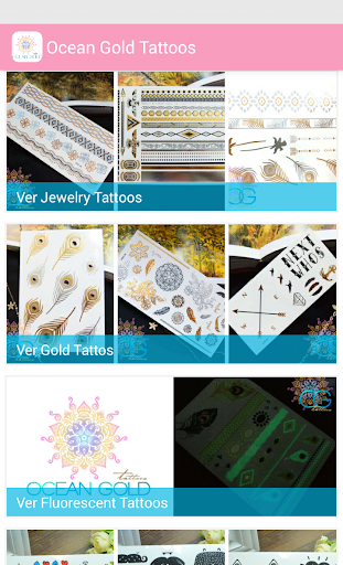 【免費生活App】Ocean Gold Tattoos-APP點子