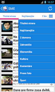 Slovensko Správy Screenshots 2