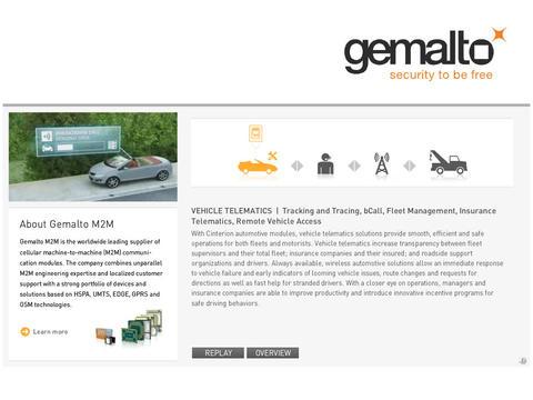 Gemalto M2M World