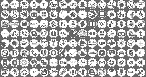 Screenshot RemicksCircles Icon Pack v5