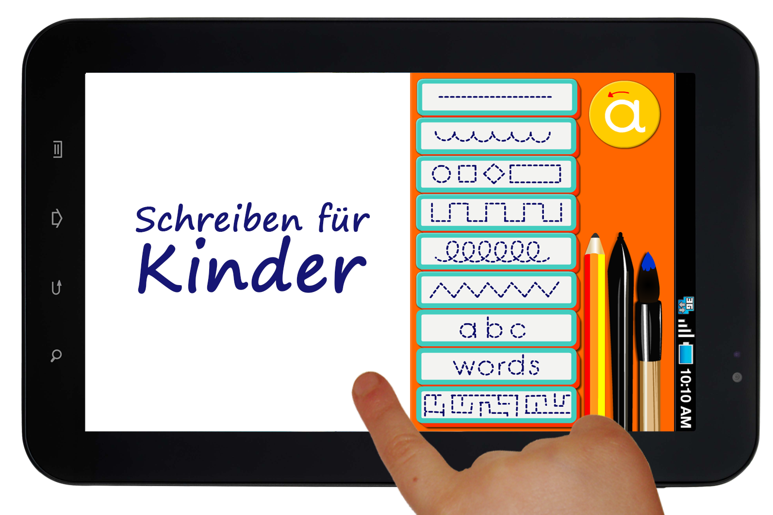 Android application Tracing For Kids screenshort