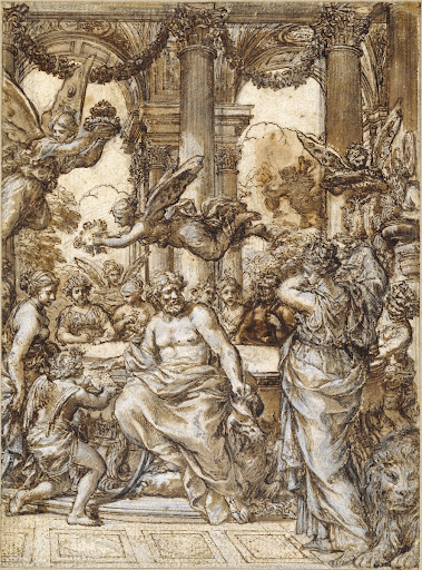 Cybele Before The Council Of The Gods Pietro Da Cortona Google Arts 