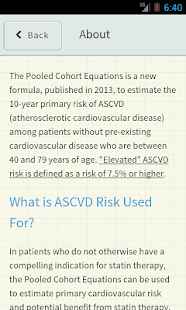 ASCVD Risk Calculator Screenshots 5