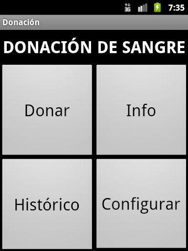 donación sangre