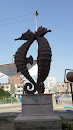 Sea Horse Sculpture 