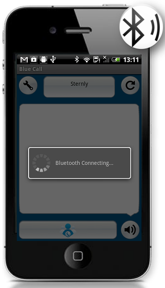 Android application Blue Call Pro screenshort
