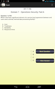 CISSP Evaluator Domain 7 Screenshots 0